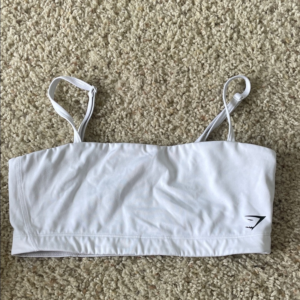 Gymshark White Sports Bra